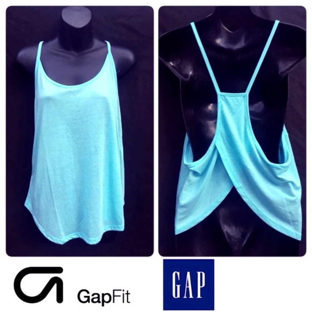 ✨[GAP]✨Tank w Tulip back (light blue)